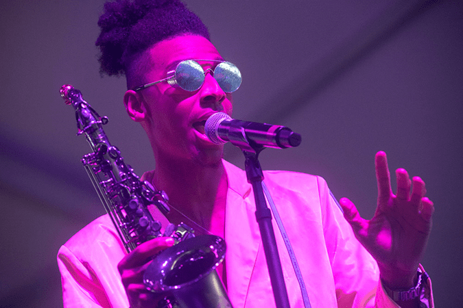 Micah Davis, known professionally as Masego, is a Jamaican-American musician and singer known for incorporating the saxophone into his music.