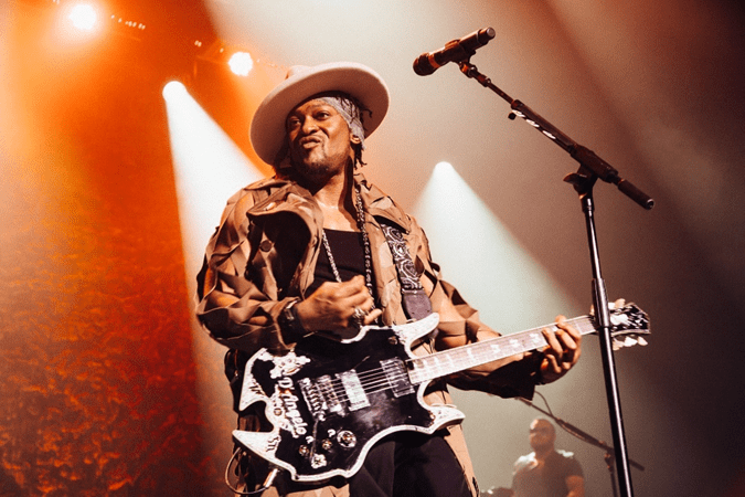 Michael Eugene Archer, better known by his stage name D'Angelo, is an American singer, songwriter, multi-instrumentalist, and record producer.